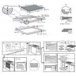 WHIRLPOOL 惠而浦 WLS3777NEP 77cm 嵌入式4頭電磁爐 Schott陶瓷玻璃